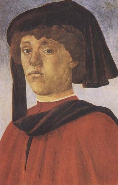 Sandro Botticelli Portrait of a Young Man Sweden oil painting art